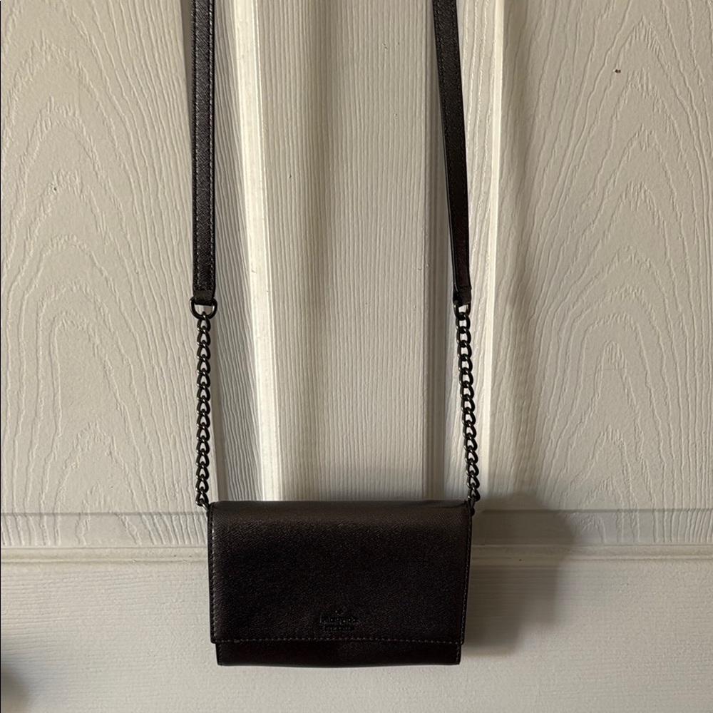 Kate Spade Black Chain Strap Crossbody Bag